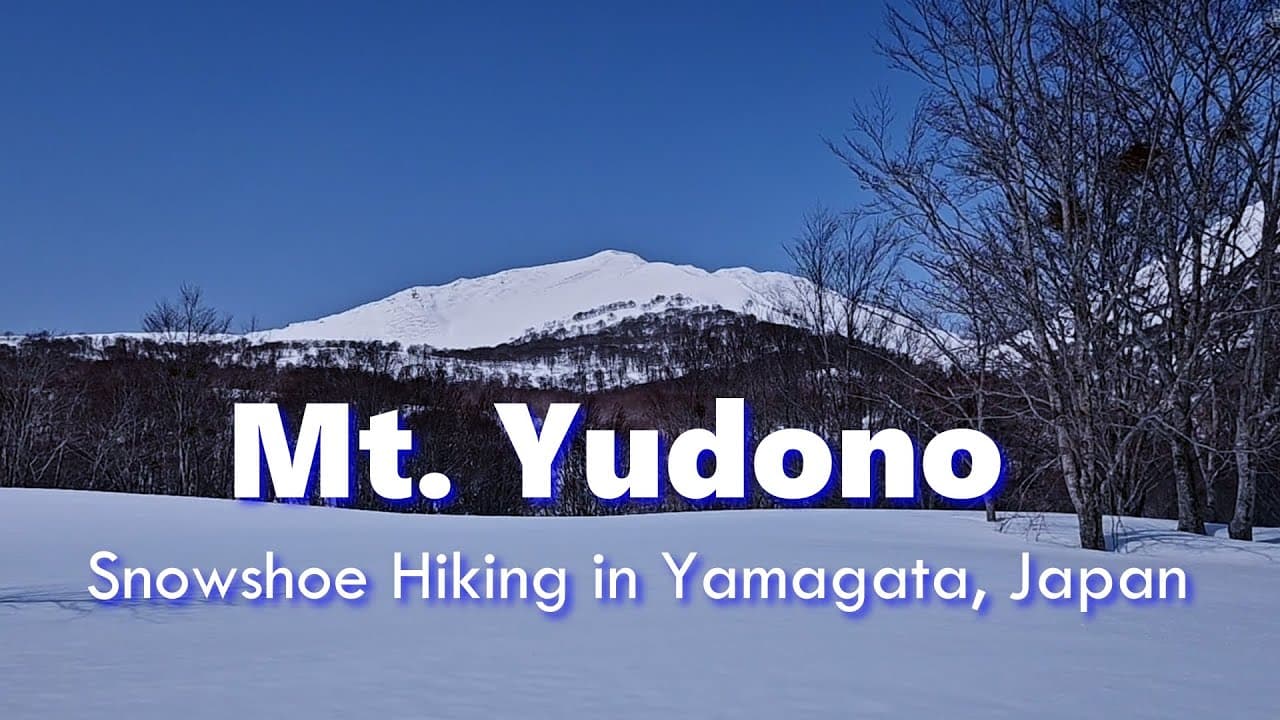 Into the heart of Shugendo | Snowshoe hiking to Mt. Yudono in Yamagata, Japan
